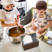 MT Products Brown Print Bakery Boxes - 9