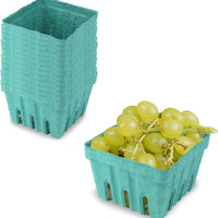 MT Products Green Vented Produce Berry Basket